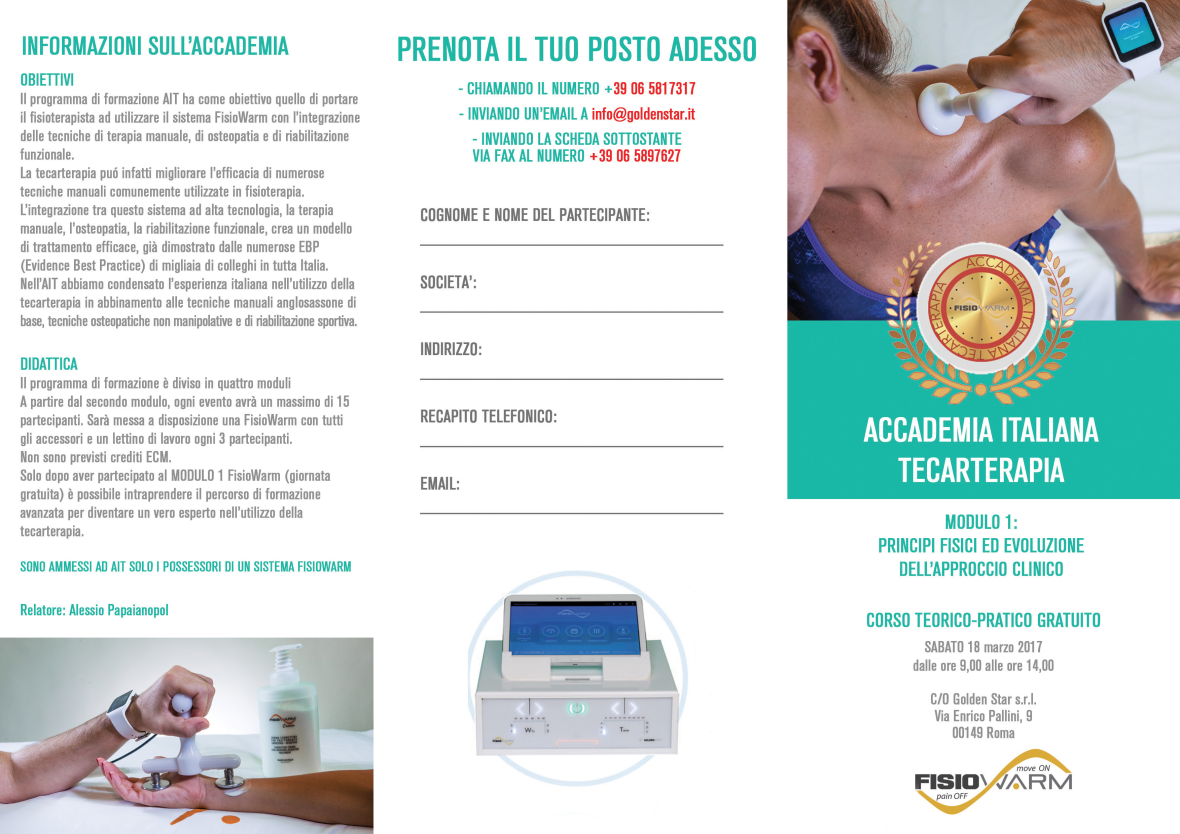 Corso Tecarterapia