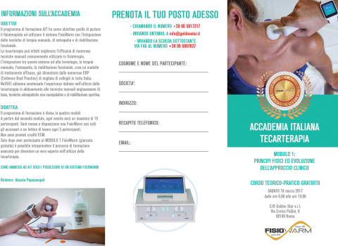 Corso Tecarterapia